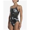 Nike Swim Costume intero donna Nike Swim Watercolor nero bianco - 38