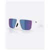 Bliz Occhiali Bliz A003 bianco opaco con lenti blu
