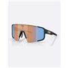 Bliz Occhiali Bliz P003 Small Nero Opaco con lente Nano Optics Coral Orange Mirror Blue