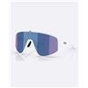 Bliz Occhiali Bliz A004 Bianco Opaco con lente Blu