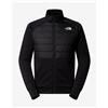 The North Face Giacca The North Face Reaxion 2.0 Fleece Hybrid Full Zip nero bianco - M