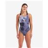 Arena Costume Arena Performance Depth V Back lilla grigio nero donna - 42