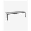 Lafuma Mobilier Tavolo Lafuma Mobilier Oron HPL 100 x 200 - 260 cm grigio perla
