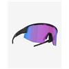 Bliz Occhiali Bliz Matrix Small nero opaco con lenti Nano Optics Nordic Light blu viola