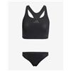 Adidas Bikini adidas Lanelux Y-Back nero donna - 32