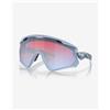 Oakley Occhiali Oakley Wind Jacket 2.0 Matte Transparent Stonewash lente Prizm Snow Sapphire Iridium