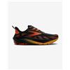 Brooks Scarpe Brooks Ghost Trail Medium nero arancione senape rosso - 40.5