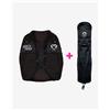Arch Max Gilet idrico con porta bastoncini Arch Max EVO 2.5L nero puro - XS