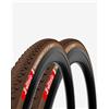 Vittoria Pack copertoni Vittoria Terreno Pro T30 Gravel Race Tubeless Ready marrone (2 unità) - 700x35