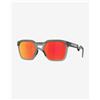 Oakley Occhiali Oakley HSTN SQ Matte Grey Smoke con lenti Prizm Ruby