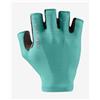 Castelli Guanti Castelli Espresso blu piscina donna - XS