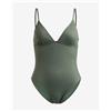 Roxy Costume da bagno Roxy Shiny Wave One Piece verde kaki donna - XS