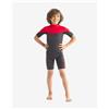Jobe Muta neoprene Jobe Boston manica corta nero rosso bambini - 104