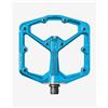 CRANKBROTHERS Pedali a piattaforma Crankbrothers Stamp 7 Large blu elettrico