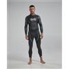 TYR Muta in neoprene TYR Hurricane Category 3 manica lunga nero blu - M