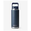 YETI Coolers Borraccia termica YETI Rambler Straw 26 OZ (769 ml) blu notte