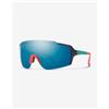 Smith Occhiali Smith Flywheel blu rosa con lenti ChromaPop Blue Mirror