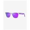 Oakley Occhiali Oakley Frogskins XXS Polished Clear con lenti Prizm Violet bambini