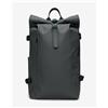Rains Zaino Rains Rolltop Rucksack Large W3 28L grigio antracite