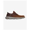 Skechers Scarpe Skechers Slip-Ins Garza - Gervin marrone cuoio marrone scuro grigio chiaro - 42