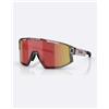 Bliz Occhiali Bliz Fusion Transparent Dark Grey con lente Red