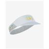 Compressport Visiera Compressport Pro Racing Ironman 2026 bianco giallo blu rosa