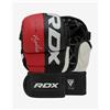 RDX Guanti RDX Grappling Rex Rosso T6 Plus nero bianco rosso - M