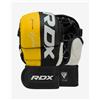RDX Guanti RDX Grappling Rex Rosso T6 Plus nero giallo bianco - S