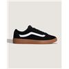 Vans Scarpe Vans Old Skool 36 Cup nero bianco suola marrone chiaro - 36