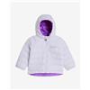 The North Face Giacca con cappuccio The North Face reversibile cucciolo lilla bianco bambino - 6-12