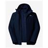 The North Face Giacca con cappuccio The North Face Carto Tuta Triclimate blu notte - M