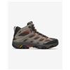 Merrell Scarponi Merrell Moab 3 Mid gore-tex grigio topo rosso nero - 41