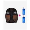 Arch Max Gilet idrico Arch Max EVO 2.5L + 2 Hydraflask da 300ml nero scuro arancione - XXL