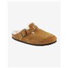 Birkenstock Zoccoli Birkenstock Boston VL Shearling calzata stretta marrone bianco - 40