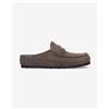 Birkenstock Scarpe Birkenstock Naples Wrapped Suede calzata normale marrone scuro nero - 44