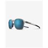 Julbo Occhiali Julbo Drive grigio traslucido con lenti specchiate Spectron HD 3 Polarized blu