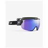 Julbo Maschera Julbo Sniper Evo L nero con lente fotocromatica Reactiv Performance High Contrast blu