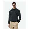 Lacoste Felpa Lacoste París Monogram Full Zip verde scuro - M
