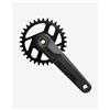 Shimano Pedivella 12 velocità nero grigio scuro - 170