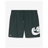Lacoste Costume da bagno Mid Length Printed Lacoste verde scuro bianco - M