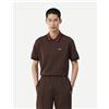Lacoste Polo manica corta Lacoste Col Bord-Cotes marrone bordeaux - S