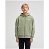 Billabong Felpa con cappuccio Billabong Arch Full Zip verde oliva bambino - S
