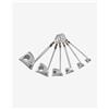 ROCK EMPIRE Pack stopper Rock Empire Abalak grigio argentato (6 unità)