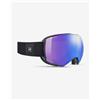 Julbo Maschera Julbo Lightyear nero con lente fotocromatica Reactiv Glare Control 1-3 blu