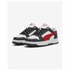Puma Scarpe Puma Rebound Slam Lo bianco nero rosso junior - 35.5