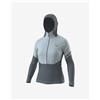 Dynafit Giacca con cappuccio Dynafit Alpine Hybrid grigio scuro grigio chiaro donna - XS