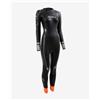 Zone3 Muta in neoprene Zone3 Thermal Aspire nero grigio arancio donna - L