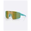 Bliz Occhiali Bliz P003 Small Turchese Opaco con lente Verde