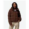 Columbia Giacca con cappuccio Columbia Amaze Puff marrone donna - S