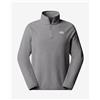 The North Face Pile The North Face Glacier Fleece Quarter Zip grigio chiaro - XL